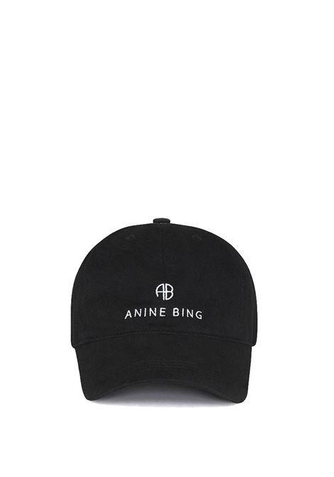 jeremy hat woman black ANINE BING | S-12-9084000